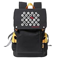 Kamen Rider Masked Rider Anime Cosplay Rucksack 15.6 Inch Laptop Backpack Casual Travel Bag Unisex Yellow / 4