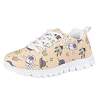 Girls Boys Walking Shoes Lightweight Tennis Running Shoes Breathable Kids Sneakers