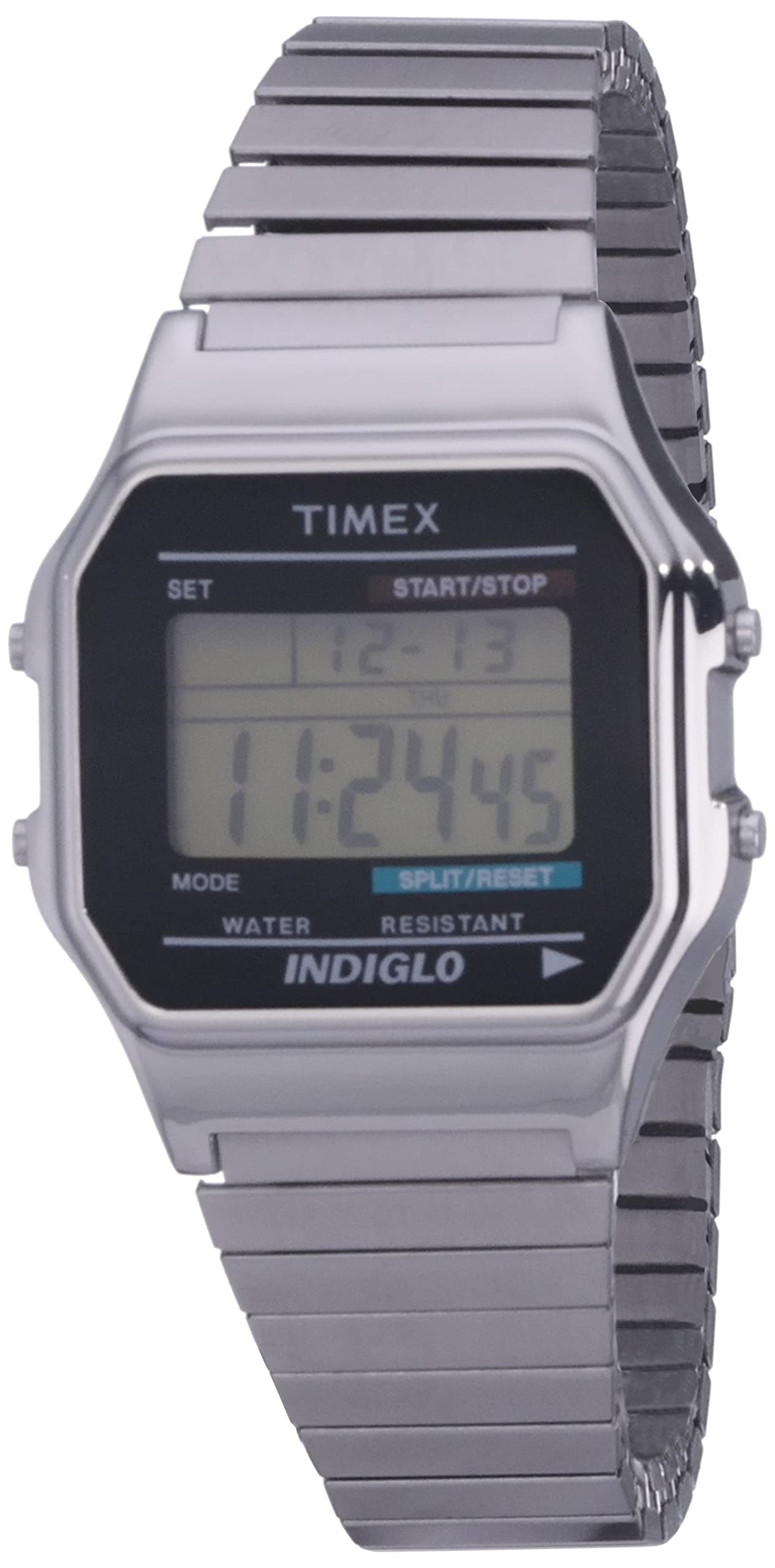 Mua Timex Men's Classic Silvertone Digital Watch trên Amazon Nhật chính  hãng 2023 | Giaonhan247