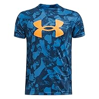 Under Armour Boys' Tech Big Logo Printed Short-Sleeve T-Shirt