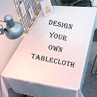 Design Your Own Table Cloth Custom Table Cover Personalized Tablecloth-24 inch x 35 inch