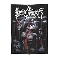 Dying Music Fetus Blanket Ultra Soft Cozy Throw Blanket Warm Lightweight Reversible Fluffy Flannel Blanket Room Decor Home Decor for Bedroom Couch Sofa Bed Travel 80