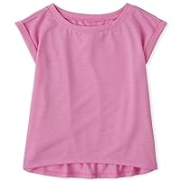 The Children's Place Girls' Short Sleeve Pajama Top