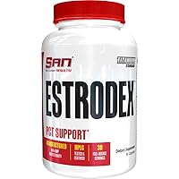 SAN’s Estrodex - Estrogen Blocker & Aromatase Inhibitor - Men's Hormone Balance & Fitness Booster Supplement - Indole-3-Carbinol, Plus CDG & Nettle Root for Mens Health - Gluten-Free - 90 Capsules.