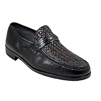 7471 Men's ItalianCasual Loafers Slip On Woven Shoes