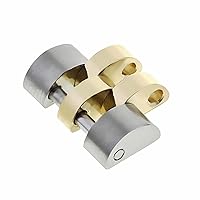 Ewatchparts LADIES 12MM 18K/SS YELLOW GOLD JUBILEE LINK COMPATIBLE WITH ROLEX 28MM MODEL 279163, 279173