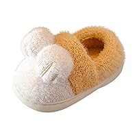 Jelly Sandals for Toddlers Bedroom Slippers for Kids Cotton Slippers Girls Boys Slippers Memory Big Kid Slippers Size 1
