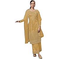 Pakistani Wedding Party Wear Heavy Embroidery Worked Stitched Salwar Kameez Pant Suits