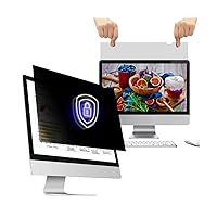 24 Inch - 16:9 Aspect Ratio - Computer Privacy Screen Filter for Widescreen Monitor - Anti-Glare - Anti-Scratch Protector Film - Protects Your Eyes from Harmful Glare and Blue Light