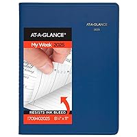 AT-A-GLANCE 2025 Appointment Book Planner, Weekly, 8-1/4