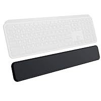Logitech MX Palm Rest for MX Keys, Premium, No-Slip Support for Hours of Comfortable Typing, Black