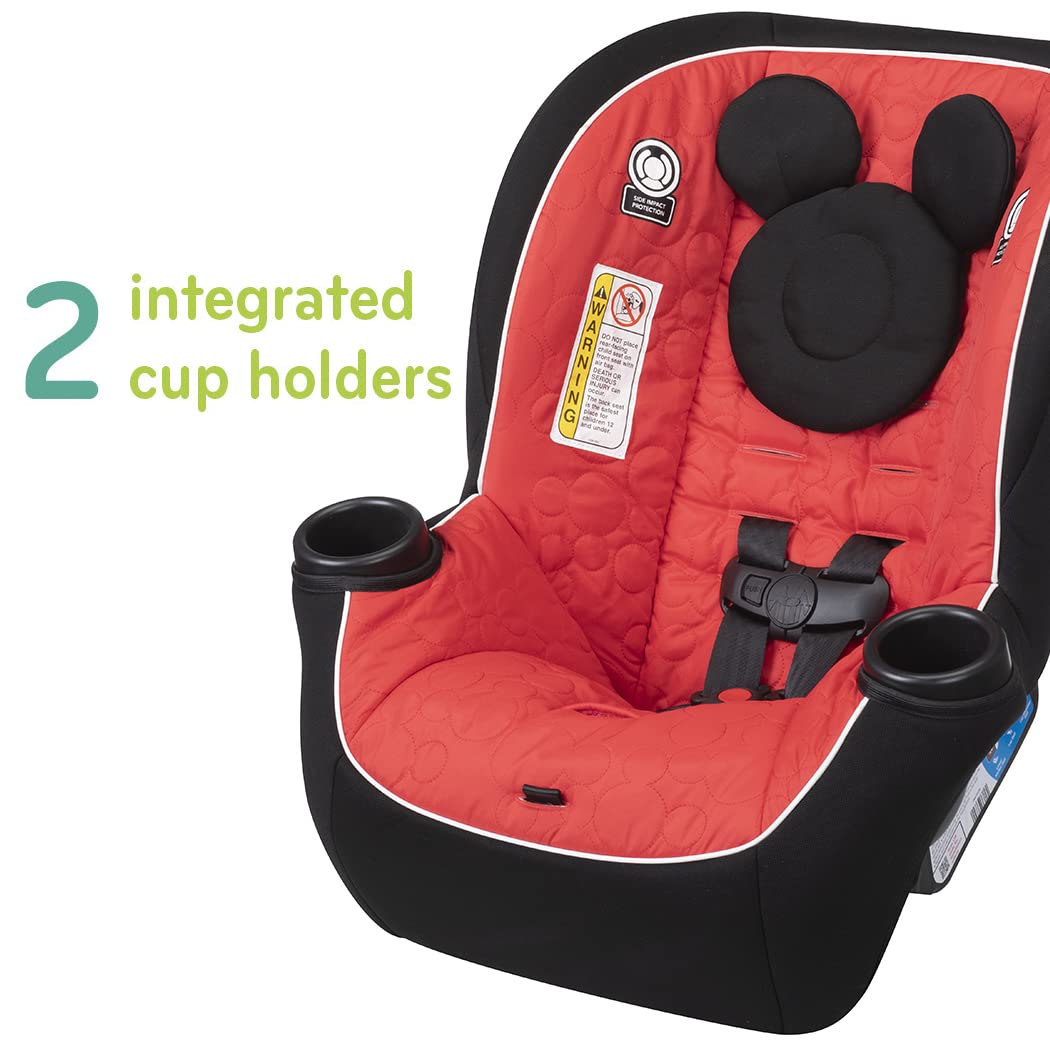 Disney Baby Onlook 2-in-1 Convertible Car Seat, Rear-Facing 5-40 pounds and Forward-Facing 22-40 pounds and up to 43 inches, Mouseketeer Mickey
