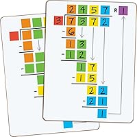 Beginning Long Division Dry-Erase Boards - 6 Boards