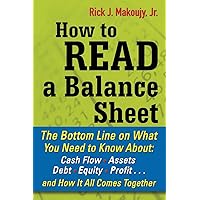 How to Read a Balance Sheet: The Bottom Line on What You Need to Know about Cash Flow, Assets, Debt, Equity, Profit...and How It all Comes Together How to Read a Balance Sheet: The Bottom Line on What You Need to Know about Cash Flow, Assets, Debt, Equity, Profit...and How It all Comes Together Paperback Kindle