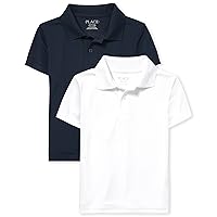The Children's Place Boys Multipack Short Sleeve Performance Polos