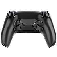 TOMSIN Programmable Remap Back Paddles Kit for PS5 Controller BDM 010 & BDM 020, 4 Black Upgrade Back Button Attachment for PS5 Controller(Model 010&020)