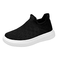 Size 5 Boy Shoes Boys Mesh Lightweight Breathable Fashion Casual Shoes Slip On Outdoor Big Kid Shoes Size 3