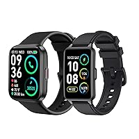 SKG V3 Activity Fitness Tracker for Men Women with 24/7 Heat Rate, Blood Oxygen, Sleep Monitoring, Pedometer Fitness Watch with Step/Calories/Distance, Message Notification, Music Control & Shutter