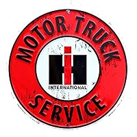 International Harvester Motor Truck Service Sign