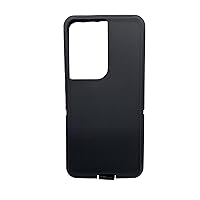 Replacement TPE Rubber Outer Skin Shell Compatible with Samsung Galaxy S21 Ultra Otterbox Defender Series Case [Black]