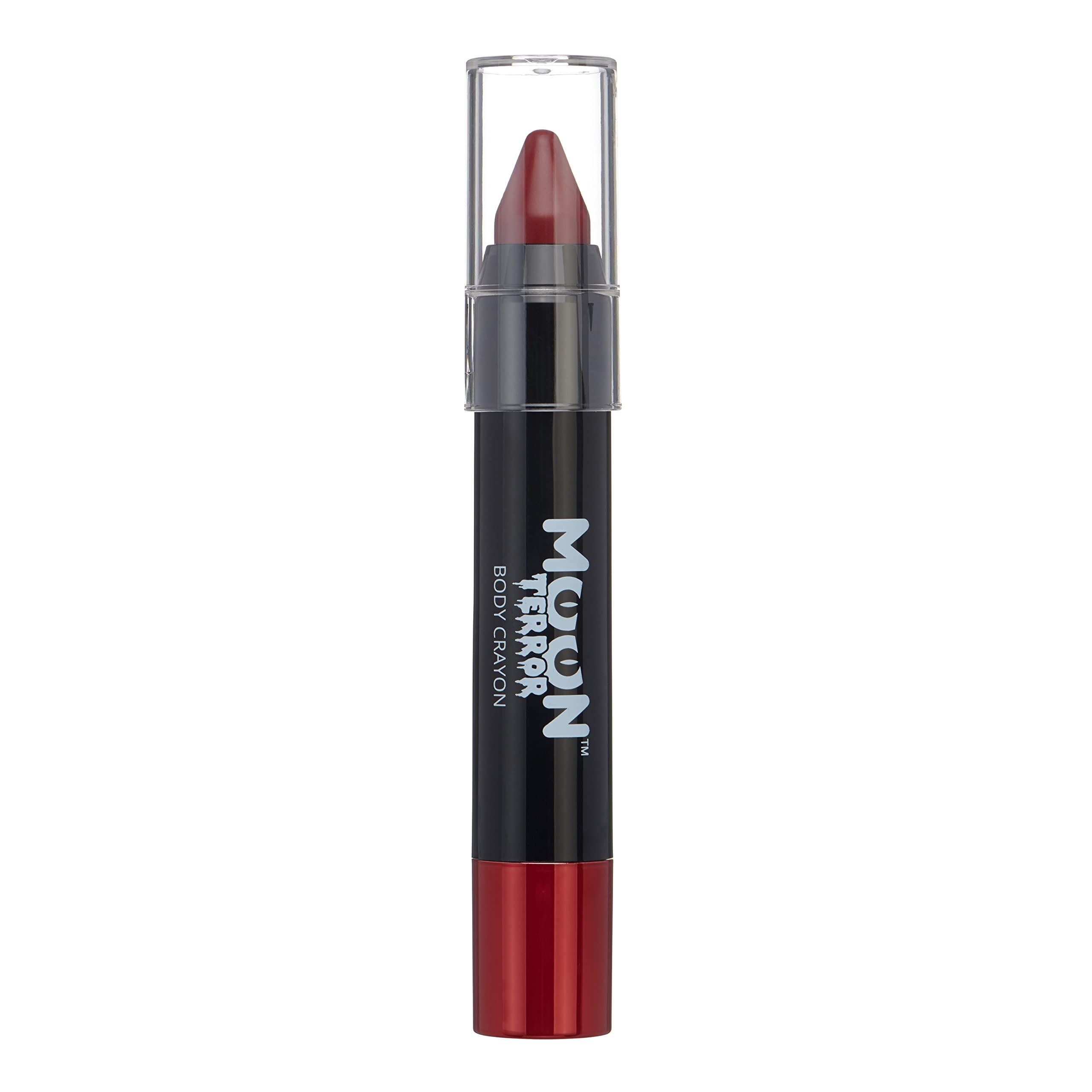 Halloween Face Paint Stick Body Crayon by Moon Terror, SFX Make up - Blood Red - Special Effects Make up - 0.12oz