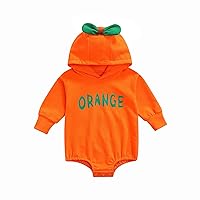 Infant Baby Girls Boys Oversized Fruit Shaped Sweatshirts Romper Lovely Hoodie Costume Fall Winter Pullover Tops