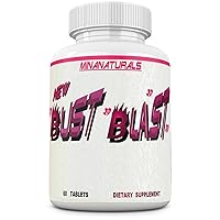 Bust Blast Loaded Increase Breast Size Fast. Female Breast Enhancement - Bigger Boobs and Butt Pills. 60 Tablets