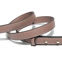 Cross Body Straps for Handbags, Leather Straps for Purses Adjustable & Detachable, Shoulder Bag Strap Gunblack Clasp Purple