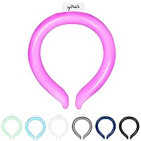 Neck Cooling Tube, Reusable Ice Neck Cool Ring for Outdoor Indoor, Relief for Hot Flashes and Summer