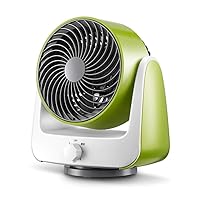 Portable Oscillating Air Circulator Fan, High Velocity Stand Fan with 3 Speeds 6 in Floor Table Fan 3D Air Supply.-Green 10 11 7 in