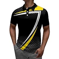 PTOLOCIF Mens Polo Shirts,Quick-Dry Short Sleeve Tennis Shirts,Regular Fit Casual Sports T Shirt Tall Professional Polo Shirt