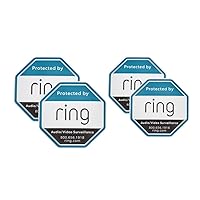 Ring Window Security Stickers