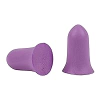 ULTRX Tapered Foam Earplugs - Durable Ear Protection - Complies with ANSI S3.19 and CE/EN 352-2 Ratings - Perfect for Work, Sleeping, and Travel - Fits Kids and Adults - EPE Foam - 15-Pairs - Purple