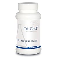 Biotics Research Tri-Chol™ – Cardiovascular Support, Nutrients Combined to Support Healthy Blood Lipid Levels, Healthy Cholesterol, Sterols, Polygonum, Niacin, Chromium, Resveratrol. 90 Caps