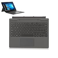 Detachable Travel Keyboard for Dell Latitude 7320 7310, New Genuine Replacement Keyboard Seamless Connection Backlighting Laptop Keyboard with Touchpad for Dell