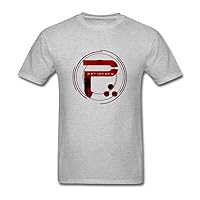 Men's Periphery Logo T Shirts Grey