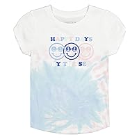Nautica Girls' Short Sleeve Legacy T-Shirt with Fun Graphic Design, Cotton Tee with Tagless Interior