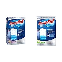 DampRid Hanging Moisture Absorber Bundle - Lavender Vanilla and Fresh Scent, 16 oz. (3 Packs), Eliminates Musty Odors
