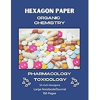 HEXAGON PAPER LARGE: Composition Journal for Organic Chemistry, Toxicology & Biochemistry. Also suitable for all Science, Gaming, & Design subjects. 8.5 x 11 