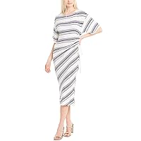 Max Studio Women's Jersey Stripe Dress