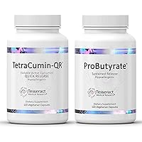 Optimal Gut & Tissue Bundle, Butyric Acid Complex Gastrointestinal and Curcumin Metabolite Joint Relief Supplement
