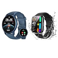 Parsonver Smart Watch, PS01BL Bundle with PSSW2B, 2 Pack