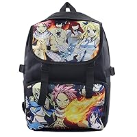 Fairy Tail Anime HD Image Printing Backpack Book Bags Casual Daypack