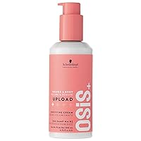 OSiS+ Upload Volume Cream – Lightweight Volumizing Hair Treatment – Conditioning Style Control and Volume Effect - Blow Dry Heat Protection, 6.75 oz