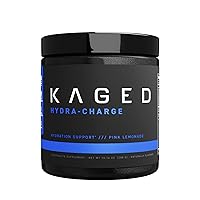 Kaged Electrolyte Hydration Powder | Pink Lemonade | Sports Drink for Men and Women | Pre, Post, Intra Workout Supplement | 60 Servings
