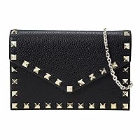 Valentino TW2P0Q58 VSH 0NO Shoulder Bag, Black, Black