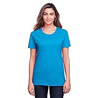 Fruit of the Loom Women's Iconic T-Shirt 3XL Pacific Blue