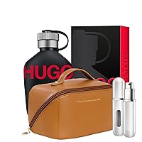 Just Different Cologne Eau De Toilette Spray 4.2 oz - Gift Set Pack - Travel Bag And Refillable Empty Perfume Bottle