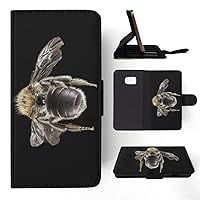 Fly Insect Bugs Buzz #5 FLIP Wallet Phone CASE Cover for Samsung Galaxy S7 Edge