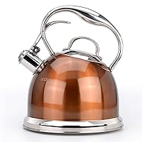 Kettles，Kettle Gas Home Soundikettle Induction Cooker Gas Stove with Hot Water Bottle/Brown